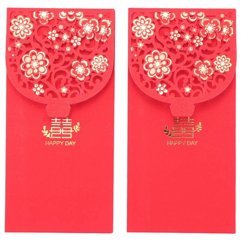 ABZC-60 шт. Китайские красные  – обзор и цена Wedding Envelopes