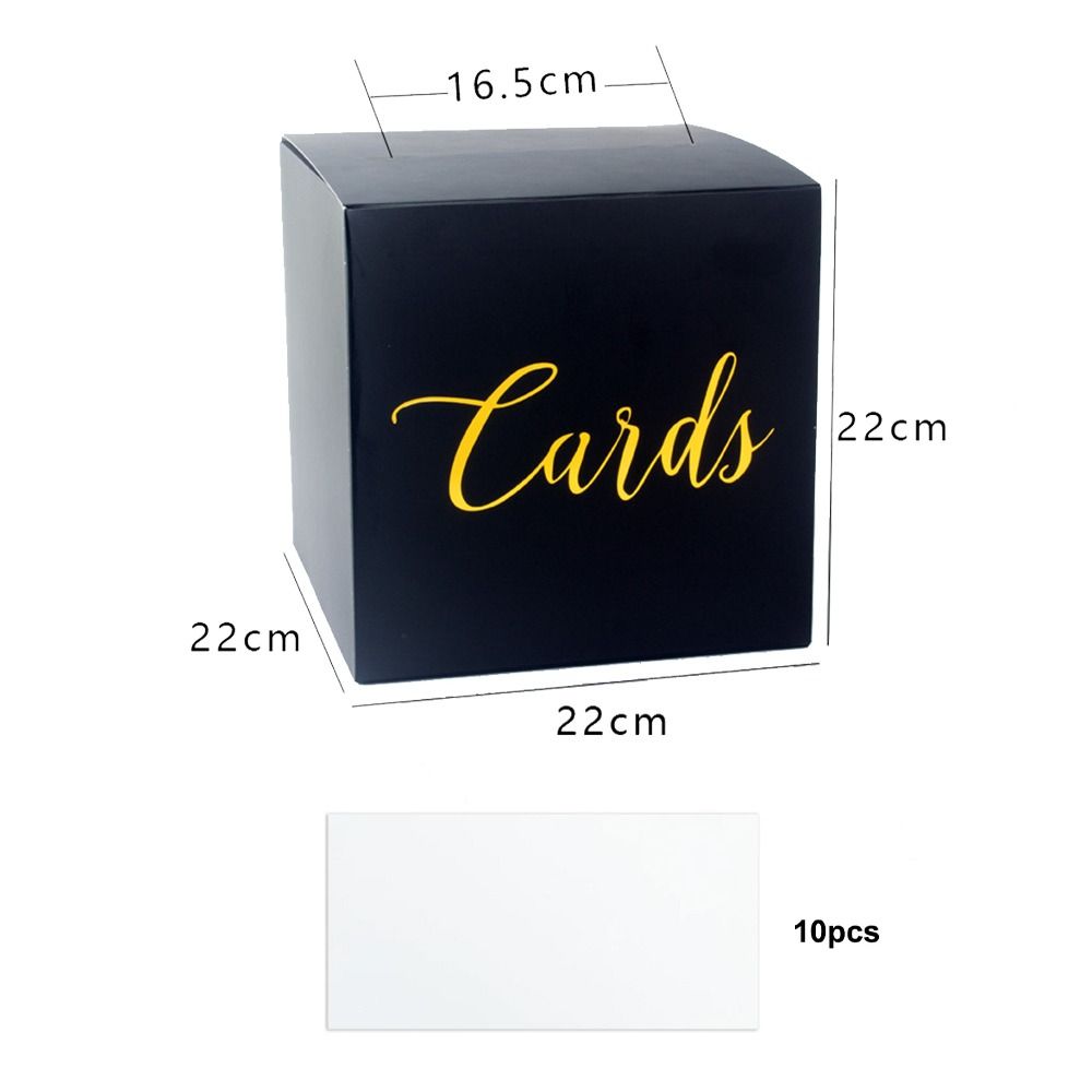 Коробка для хранения белая/чер – обзор и цена Wedding Card Box