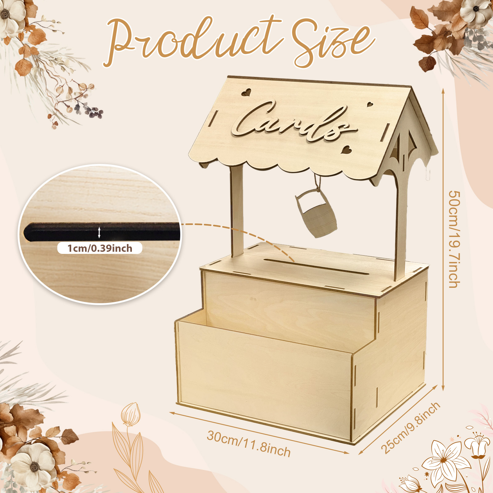 Коробка для пожеланий OurWarm  – обзор и цена Wedding Card Box